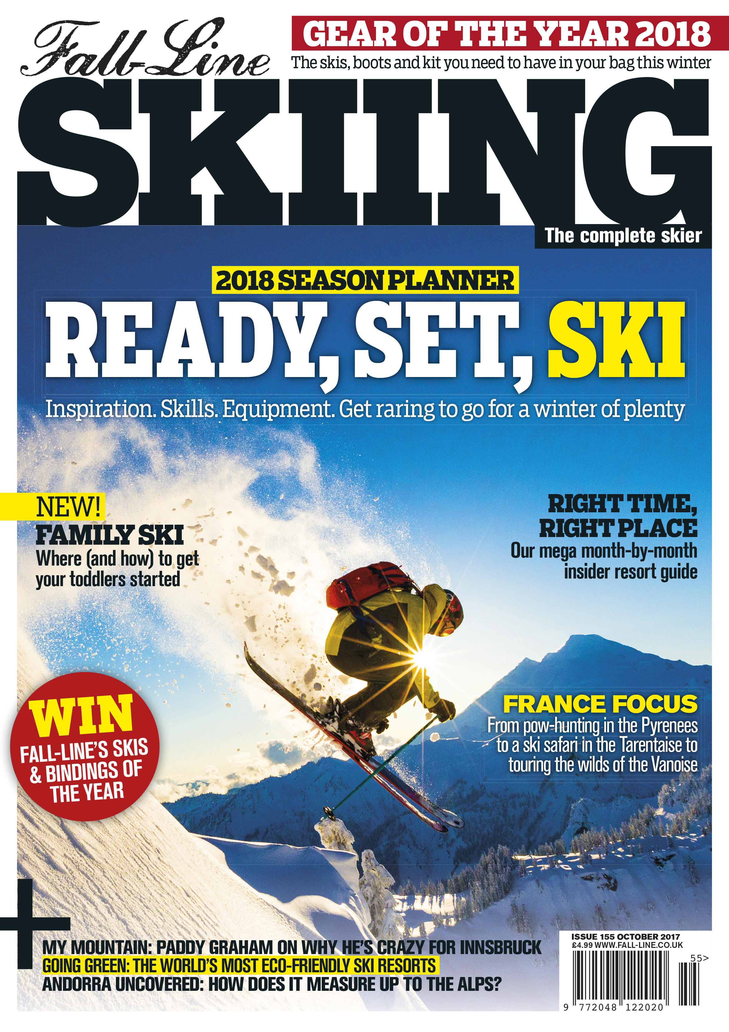 The first FallLine Skiing issue of the season is here! FallLine