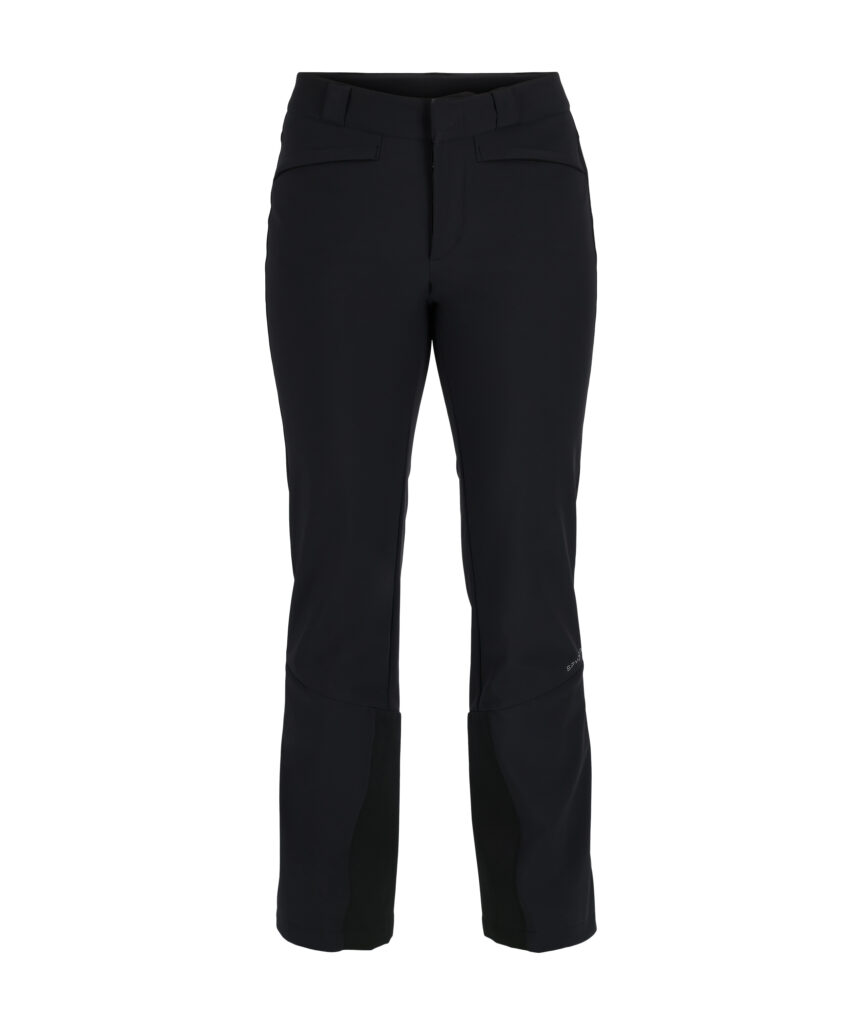women's black ski pants by Spyder