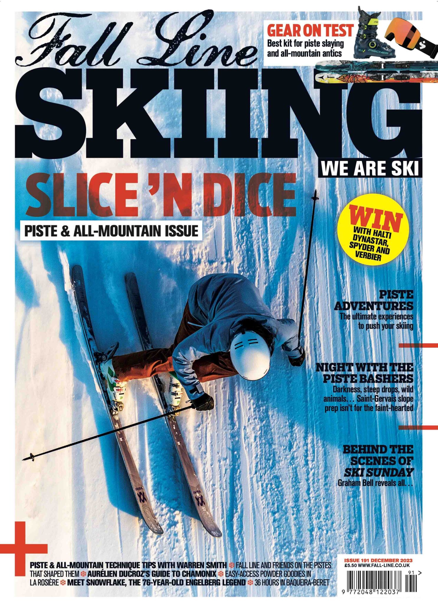 Fall Line Skiing magazine issue 191 December 2023 Fall Line Skiing