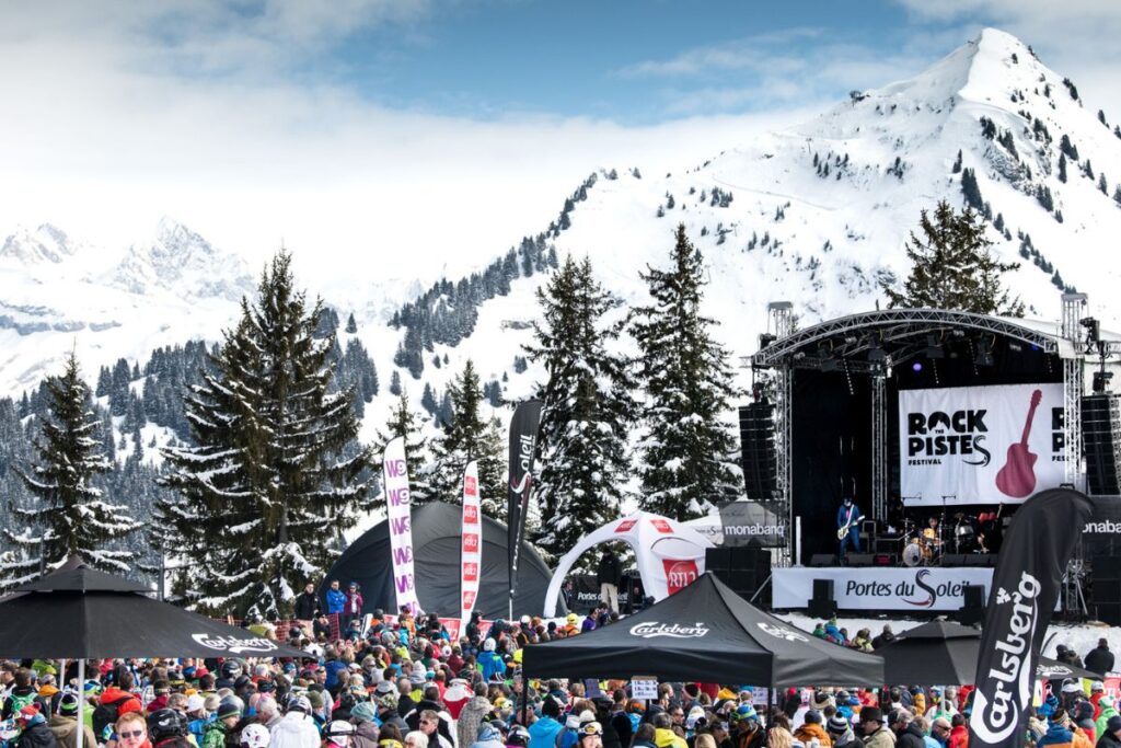 Rock the piste music festival